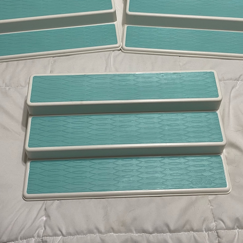 Set of 3 three-tier Cabinet Organizers